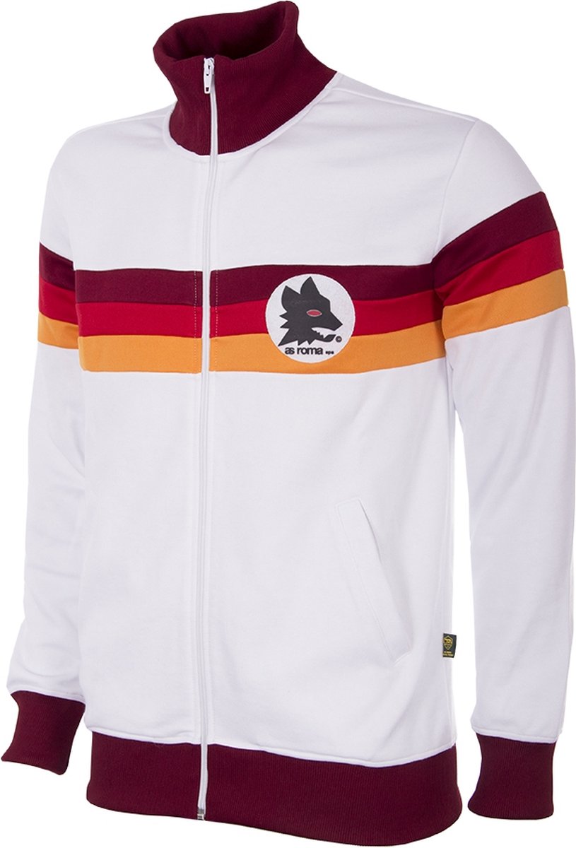 COPA - AS Roma 1981/82 Retro Voetbalvest - Heren - Wit - S