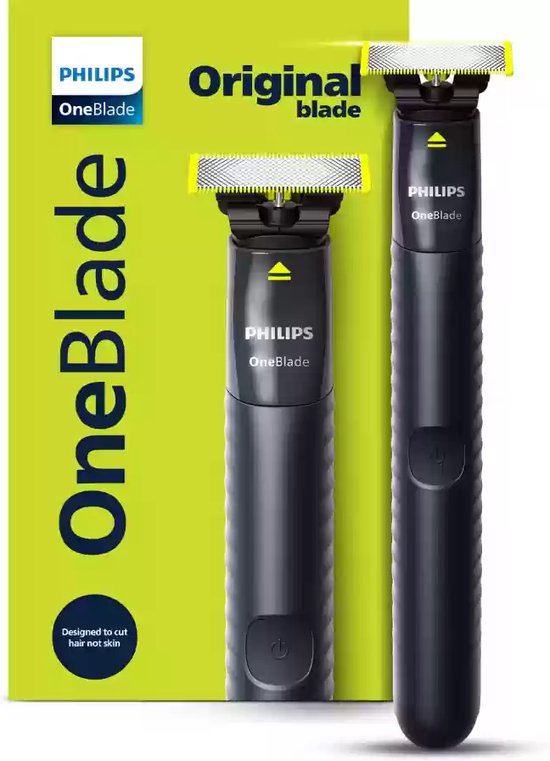Philips Norelco OneBlade QP1424/10 scheerapparaat Scheerapparaat met scheerblad Trimmer Houtskool
