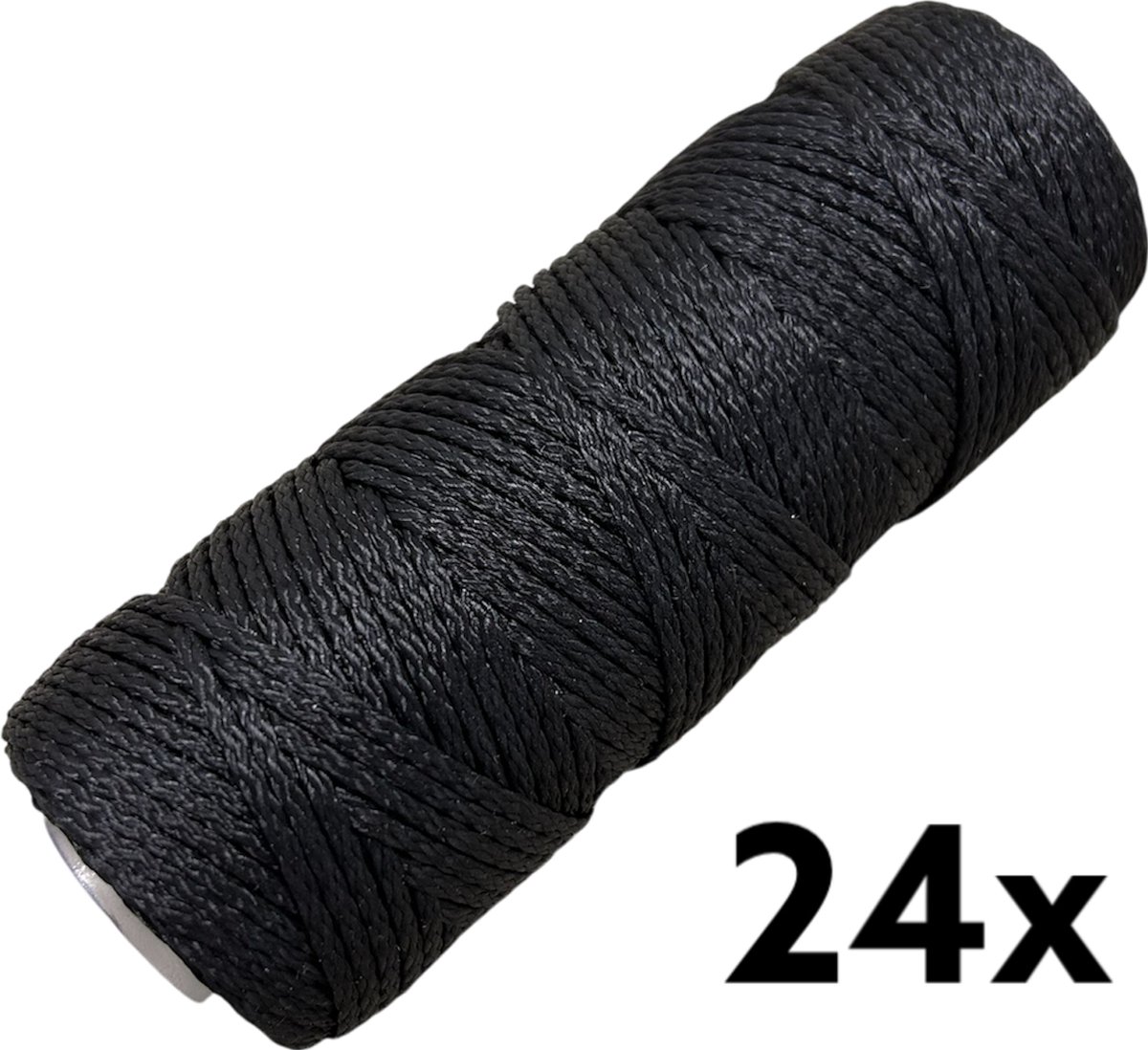 Metselkoord - Zwart - 1,1mm x 50mtr - Doos 24 stuks