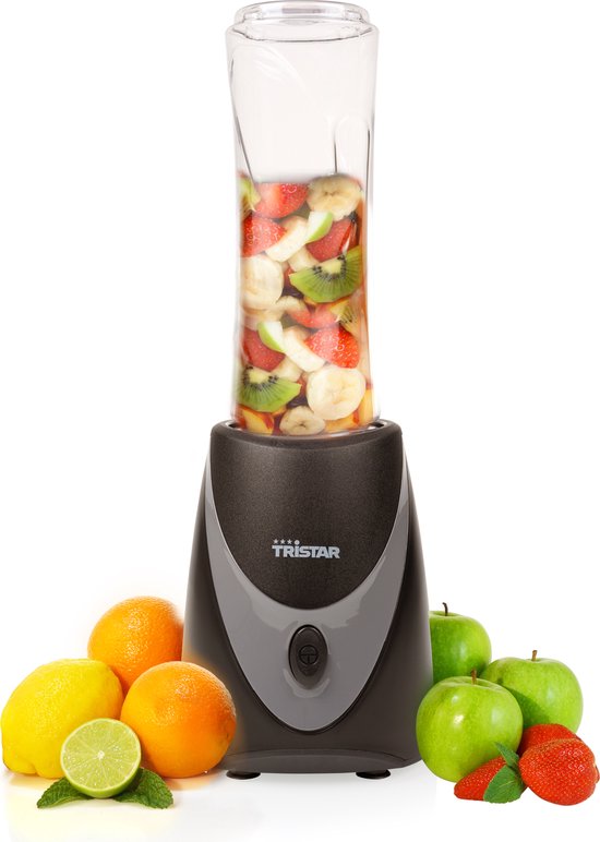 Tristar Blender 250W - BL-4485 - 0,5L - Blender to go - Zwart
