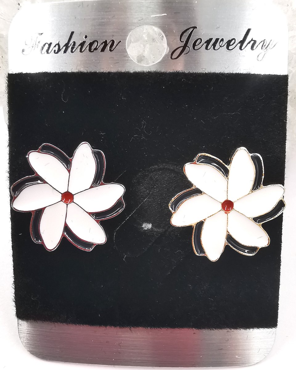2 x - Melati - speld met magneet - Herdenkingen - symbool - 1 x zilver en 1 x goudkleurig de Indische Jasmijn - Heel erg gewaardigd cadeau te geven aan personen om Respect te tonen en Herdenking