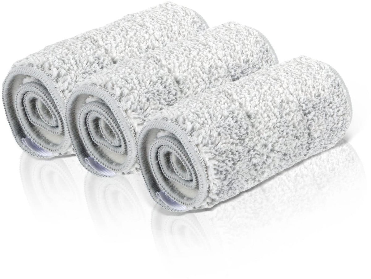 My Ninki ® Dweilpads Set van 3 Herbruikbare en Wasbare Microvezel Pads voor Diverse Vloeren