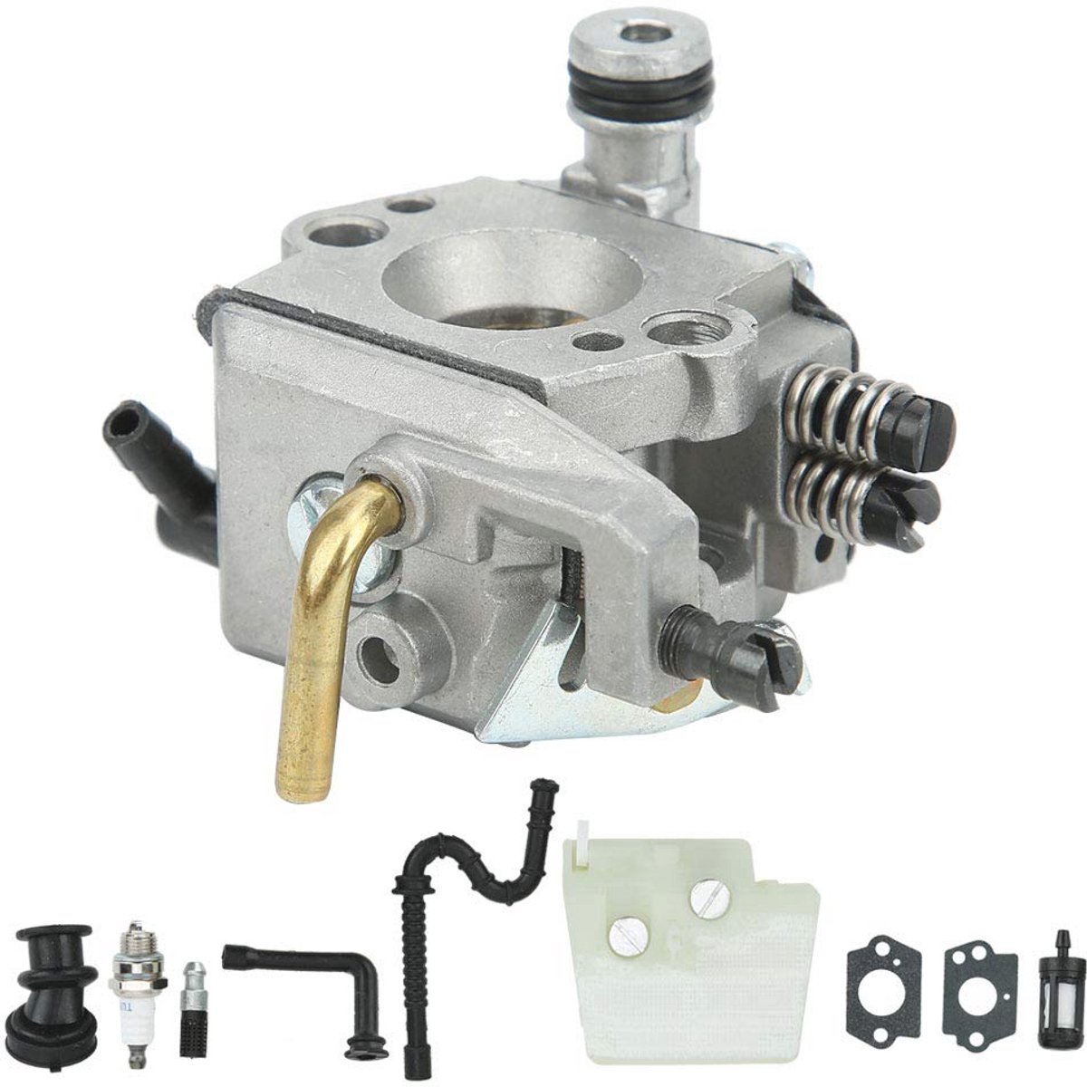 Carburateur reserveonderdelen voor benzine kettingzagen - Complete set met luchtfilter, bougie en brandstofslang