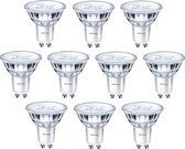 10 stuks Philips LED GU10 4.6W 2700K 36D niet dimbaar | vervangt 50W