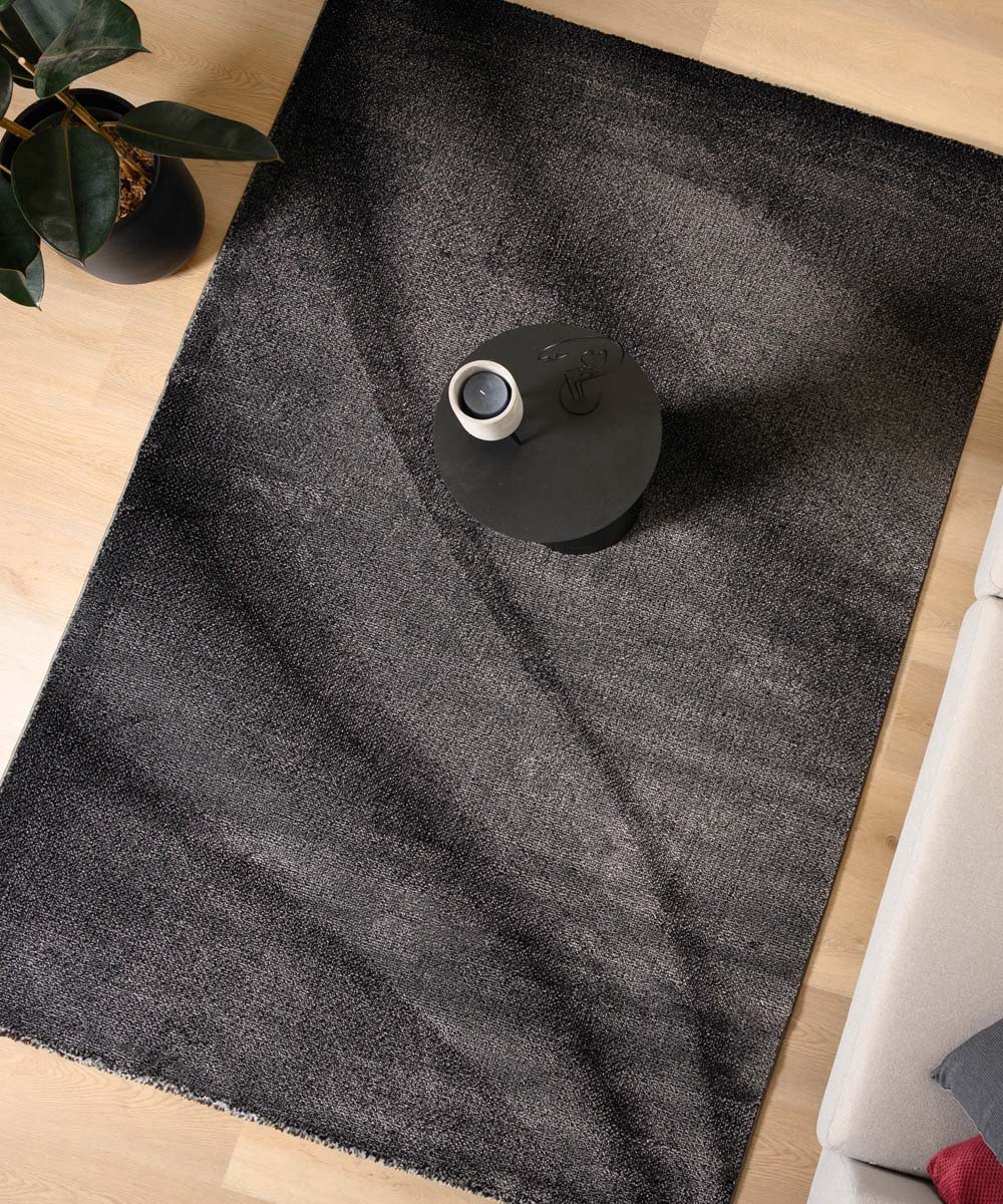 Modern vloerkleed - Vision zwart/grijs 160x230 cm