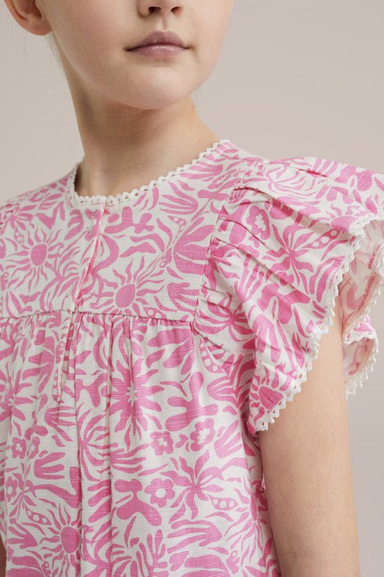 WE Fashion Filles blouse à volants