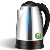 Royalty Line® SSK1.7L Waterkoker Elektrisch - 1.8 Liter Waterkettle - BPA Vrij - 1500W - 360° Draaibaar Waterkokers - Retro - RVS