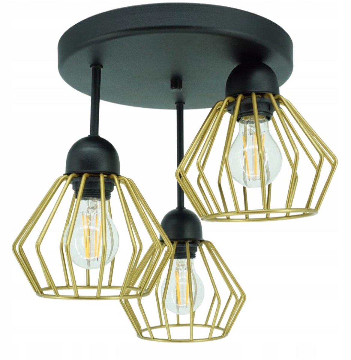 Moderne Loft Hanglampen Livia 2848/Z-B-3 CZ