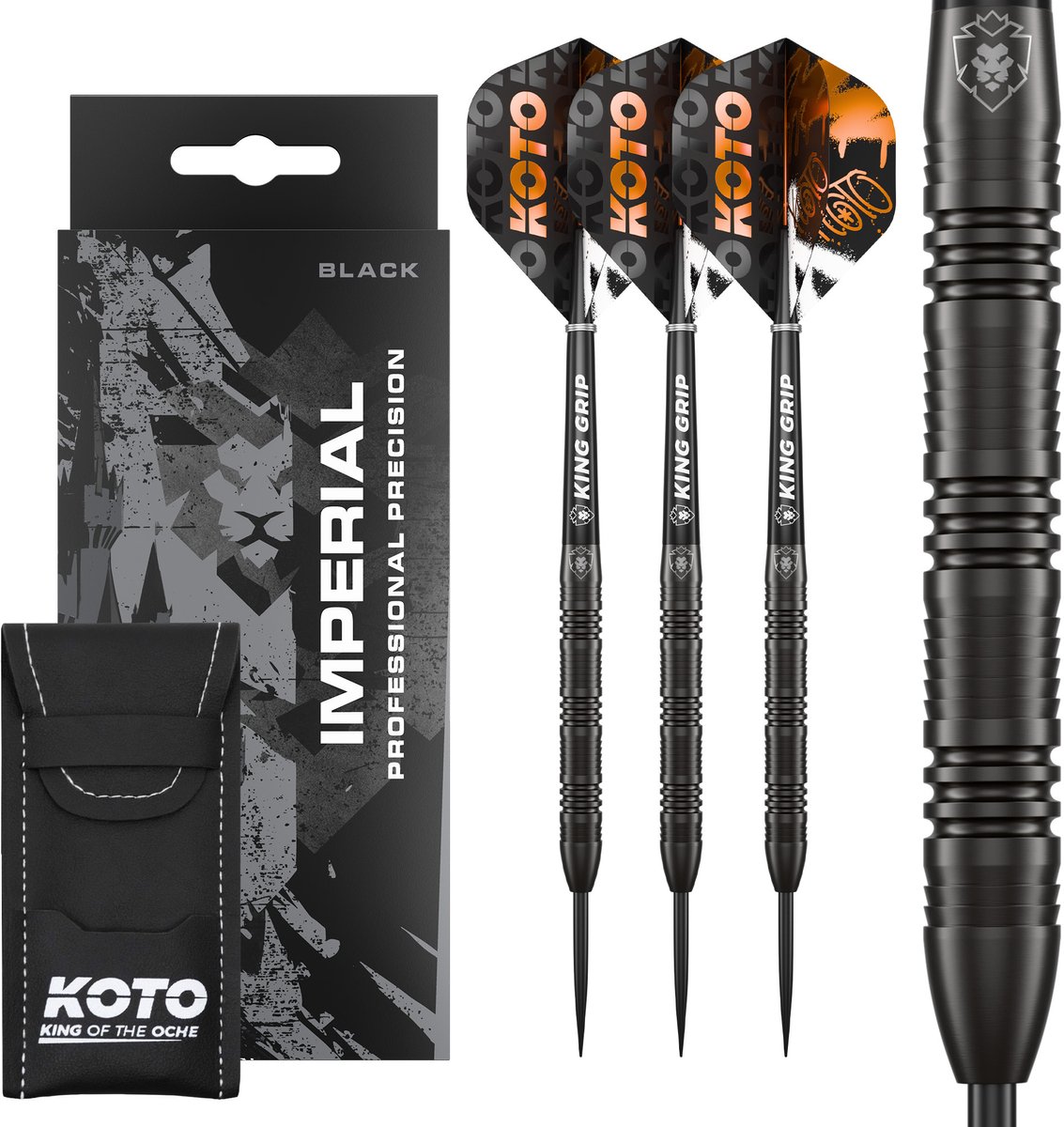 KOTO Imperial Black 80% - Dartpijlen 23 Gram