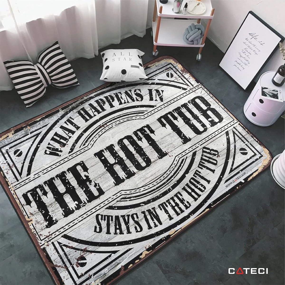 Grappige bubbelbaden Mat - Herbruikbare en duurzame wasbare - afbeelding 3