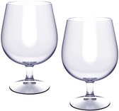 Verre à bière Depa , réutilisable, pETG, 520 ml, transparent (150 pièces)