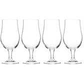 Verres à bière à bière spécial bière | Verres à bière à pied | 37cl - Set 4 pièces
