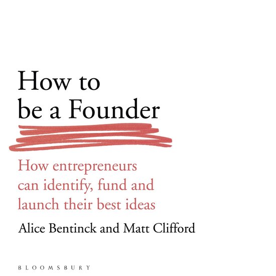 How to Be a Founder - cover