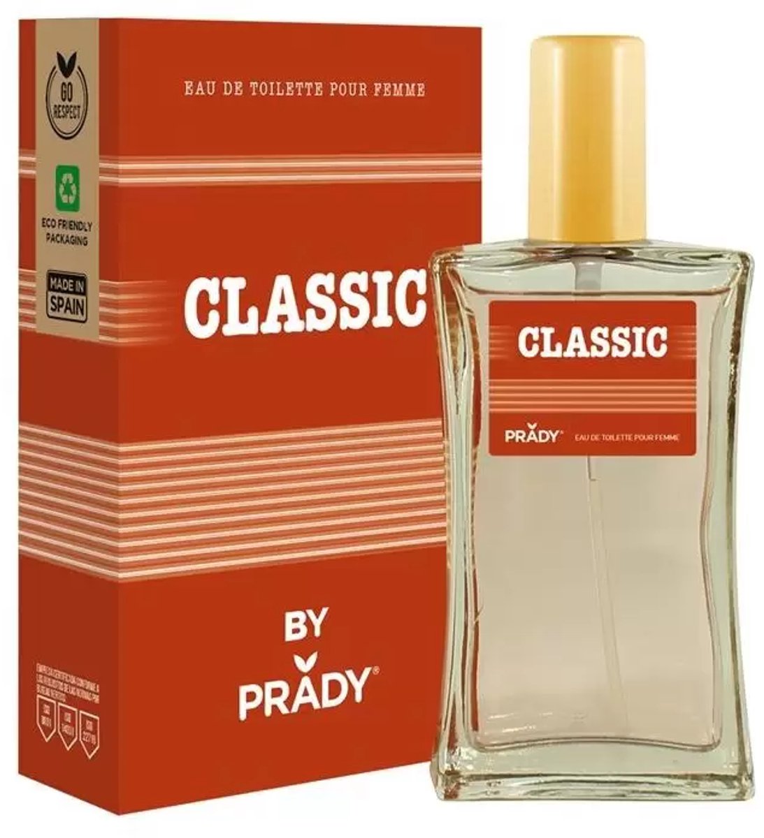 By Prady Classic Eau de Toilette Pour Femme 100ML