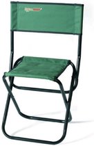 EXC Folding Chair w/ Backrest - Opvouwbaar Visstoeltje met rugleuning - Viskrukje - vouwstoel - Vissersstoel/Campingstoel/Kampeerstoel
