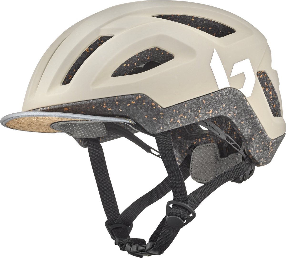 Bollé Eco React Fietshelm - Mat Beige - 59 - 62 cm