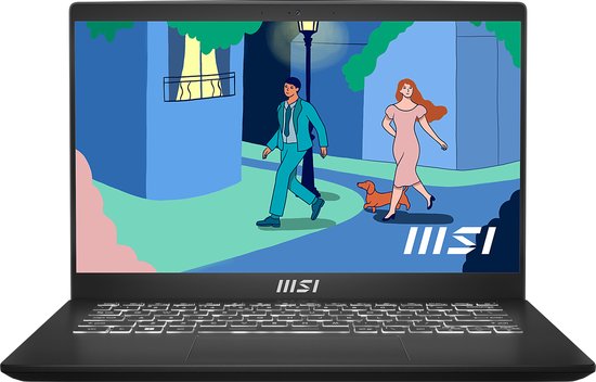 MSI Modern 14 C7M-047BE - Laptop - 14 inch - azerty