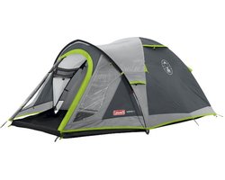 Coleman Darwin 4 Plus Koepeltent - tent 4 persoons - 3000 mm waterkolom - snel opzetten - Grijs