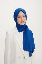 ARMINE TREND STAR SJAAL- Koningsblauw - Damesmode - Accessoires- Hijab- Hoofddoek - verjaardag - moederdag - cadeau - eid mubarak