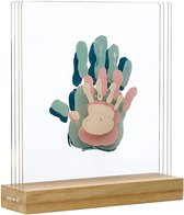 Handafdrukset , Handen Casting Kit , Handafdruk Set voor Koppels voor vele Gelegenheden, 3D Hand Molding Kit all-in-one Hand-Casting Kit met Alginaat en Gips,Doe-Het-Zelf / Babygeschenkset