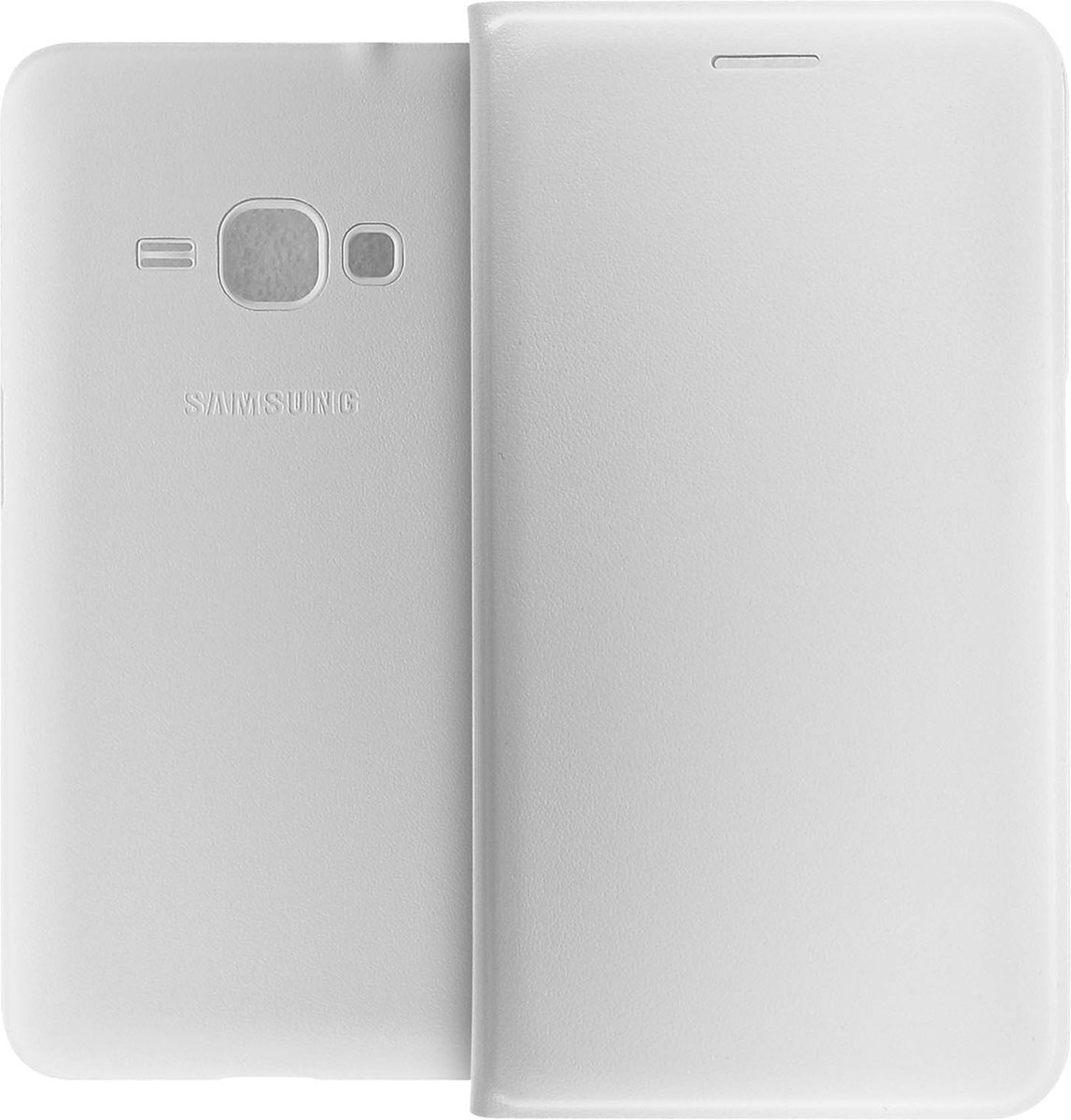Samsung flip wallet - wit - voor Samsung Galaxy J120