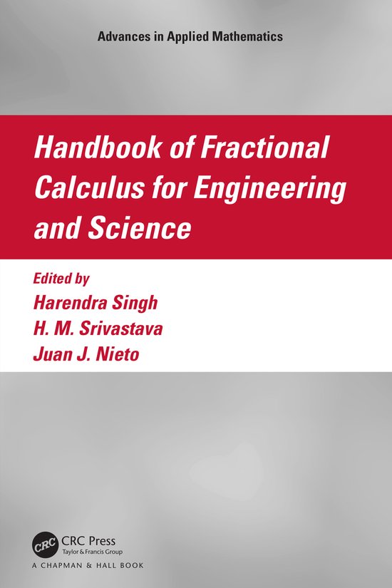 Advances in Applied Mathematics- Handbook of Fractional Calc ... - cover