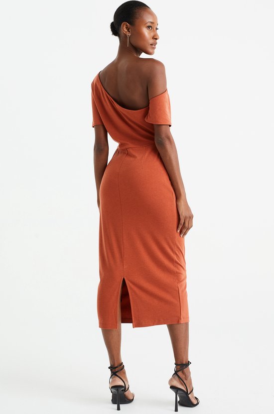 WE Fashion Dames jurk met plooidetail | bol.com