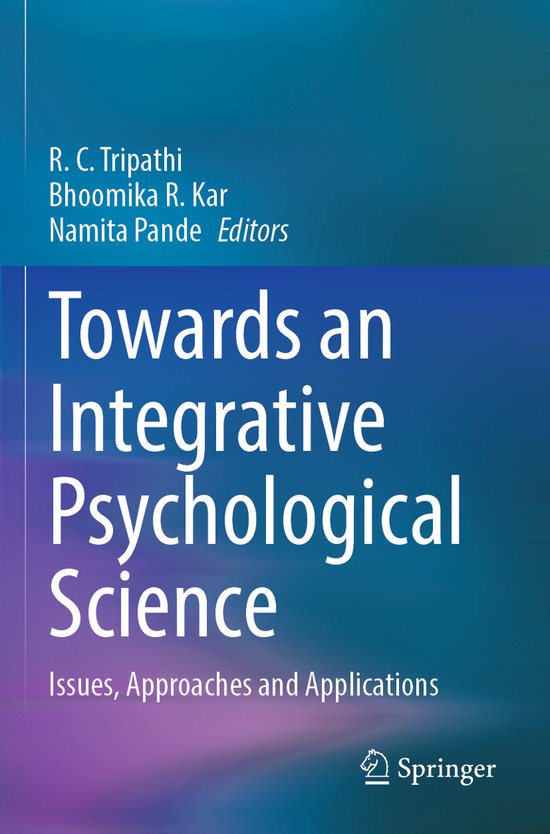 Towards an Integrative Psychological Science - cover