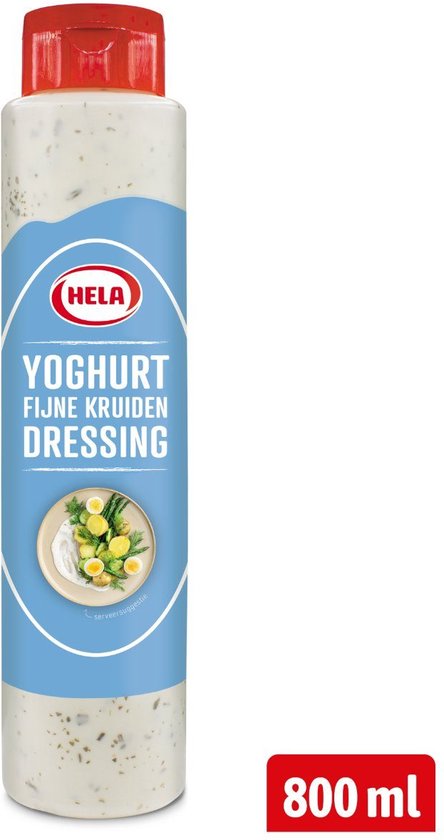 Hela Salad & Sandwich Dressing yoghurt - Tube 80 cl