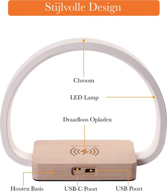 Nachtlampje, USB Oplaadbare Vintage LED Tafellamp met 3 Helderheidsniveaus, Traploos Dimbare Touch Nachtkastje Bureaulamp voor Slaapkamer Woonkamer, Cool Stuff voor Room Decor Nachtlampje, USB Oplaadbare Vintage LED Tafellamp met 3 Helderheidsniveaus, Traploos Dimbare Touch Nachtkastje Bureaulamp voor Slaapkamer Woonkamer, Cool Stuff voor Room Decor