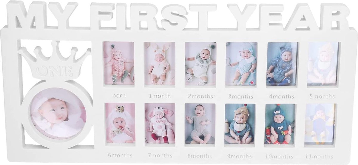 Goedkoopste Babyfotolijst Set \ posters voor de kinderkamer - Baby Hand en Footprint Kit \ kit voor pasgeboren jongens/meisjes - baby fotolijst, Fotolijstplank