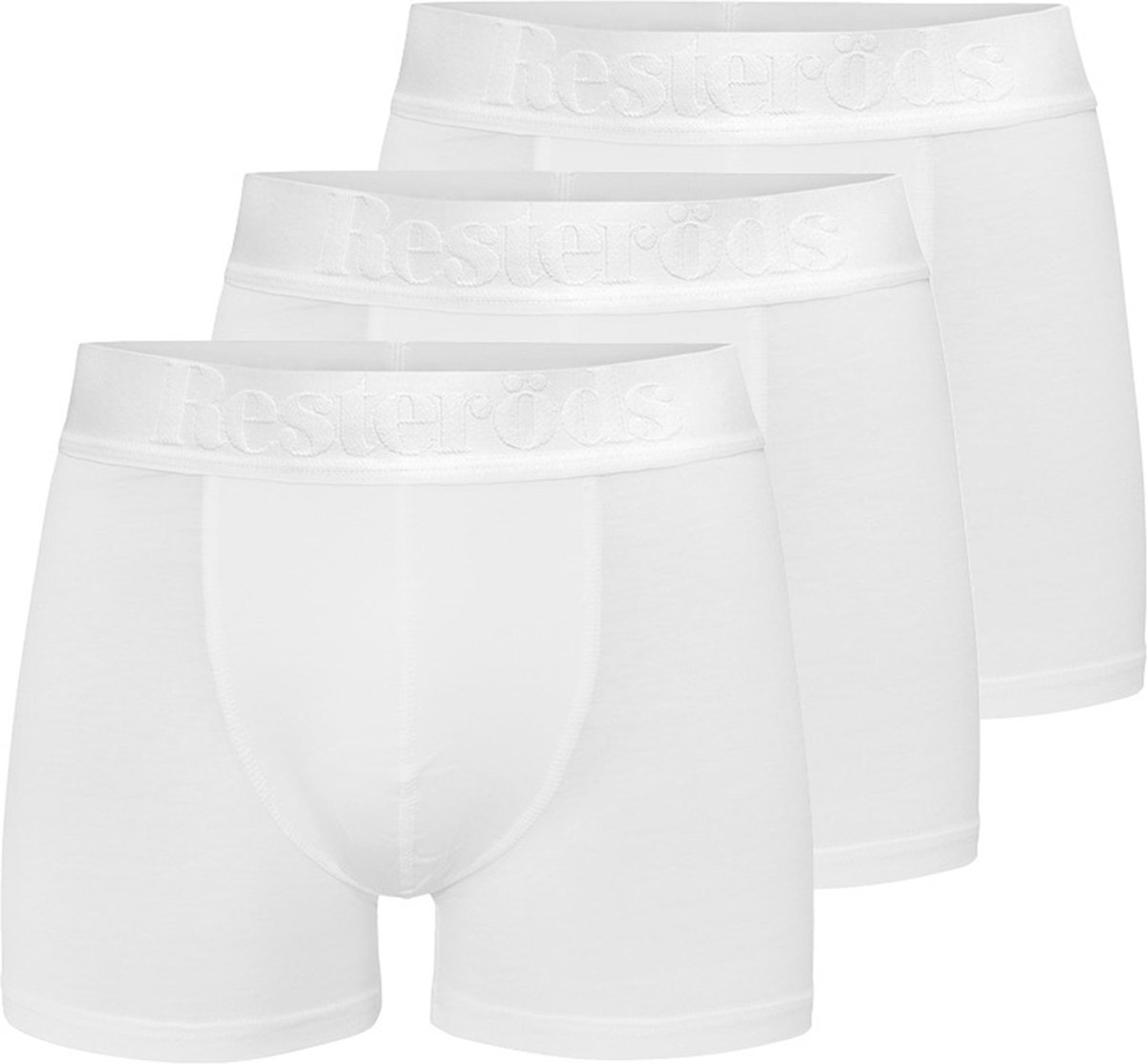 Resteröds Heren retro short / pant 3 pack Bamboo