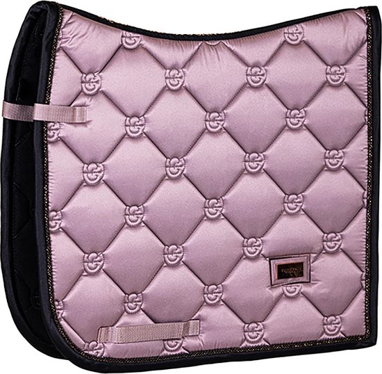 Equestrian Stockholm Zadeldek Anemone Roze-zwart - Roze-zwart - veelzijdigheid Paard