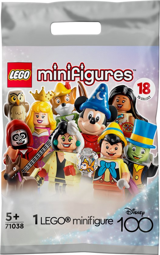 LEGO Minifiguren 100 jaar Disney Verrassingszakje Set - 71038