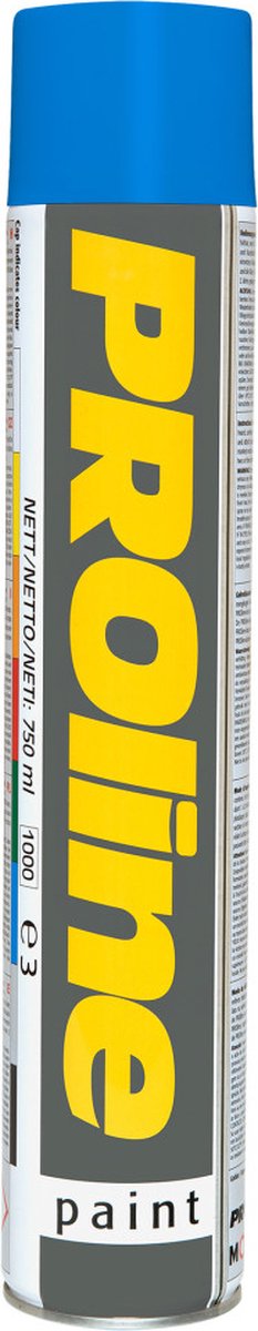 PROline-paint belijningsverf, blauw, 750 ml