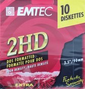 EMTEC/BASF HD-MF2 Diskette 10-pack Vintage