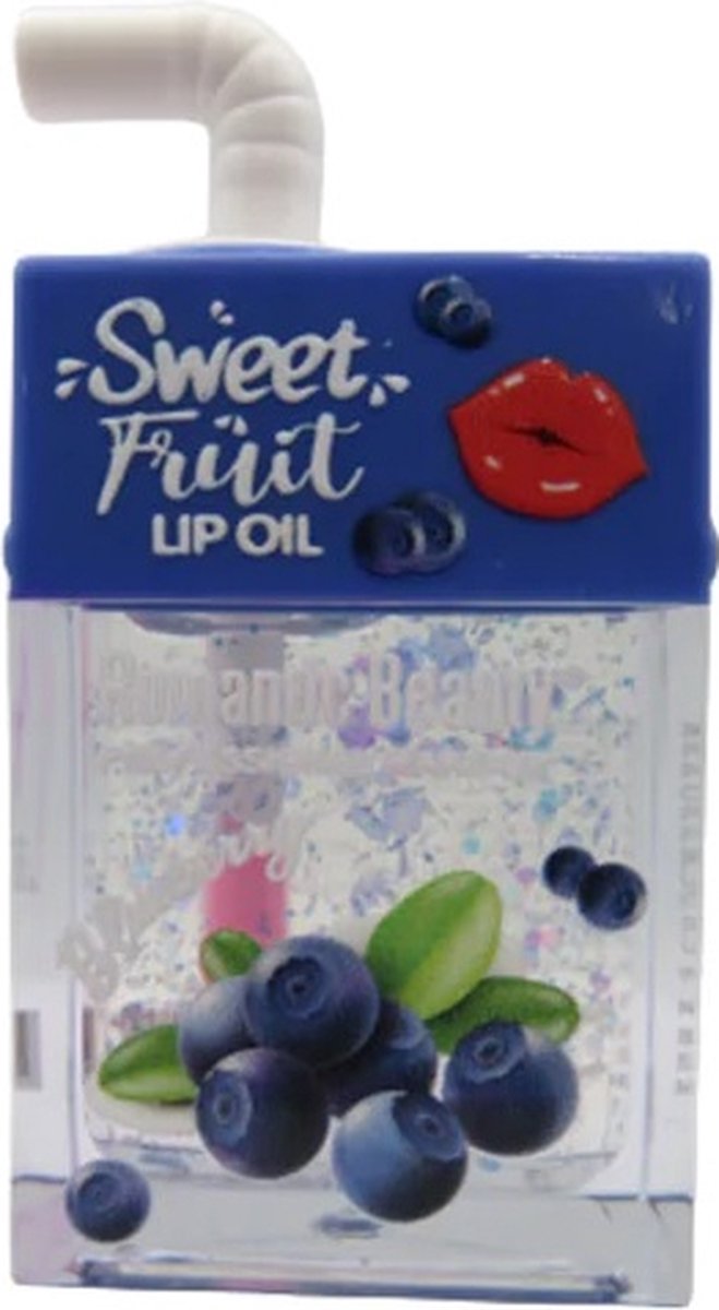 Romantic Beauty - Sweet Fruit - Magic Lip Oil - 03 - Blueberry - Blauwe Bessen - Lipolie - Lippenbalsem - 7.8 g