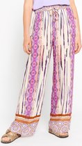 LolaLiza Losse broek met batik - F - Lilac - Maat 38