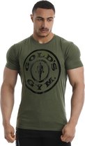 GGTS149 Weight plate T-Shirt - Army - S