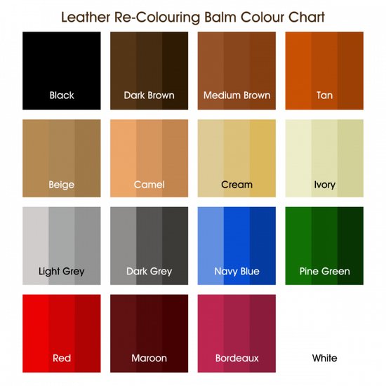 Leer Balsem -Kleur : Donker Bruin / Dark Brown - Kleur Herstel en Beschermen van Versleten Leer en Lederwaar – Leather Re-Colouring Balm - Furniture Clinic