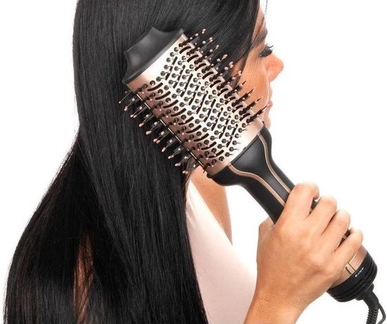 Gama Brosse à cheveux professionnelle Stylish Keration 3D, Brosse à air  chaud