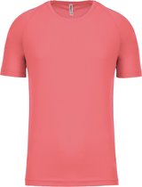 Chemise de sport homme ' Proact' à col rond Coral - XL