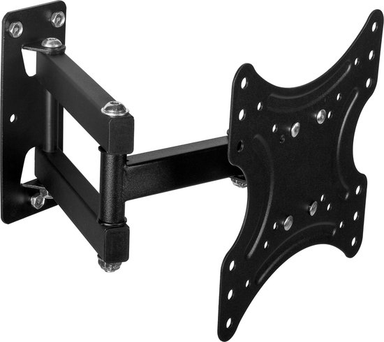 2 stuks (Universeel, Zwenk en kantelbaar, Max. 3.5 kg, Wit