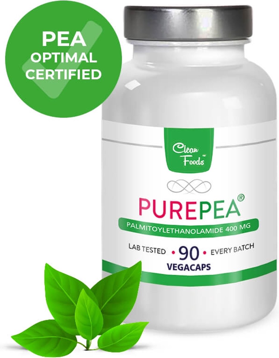 Goedkoopste Clean Foods | Pure PEA | 90 Vegacaps | 90 Vegacaps