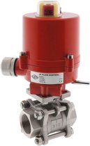 G1/2'' 24V DC 2-Weg RVS Elektrische Kogelkraan - BL2SA3 - BL2SA3-012-AG2-024DC