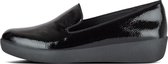 Audrey™ Crinkle-Patent Smoking Slippers