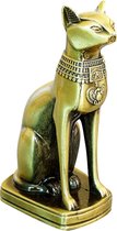 Egyptische Collectie Kat Beeldje Standbeeld Huis Tuin Woonkamer Kantoor Decoratie