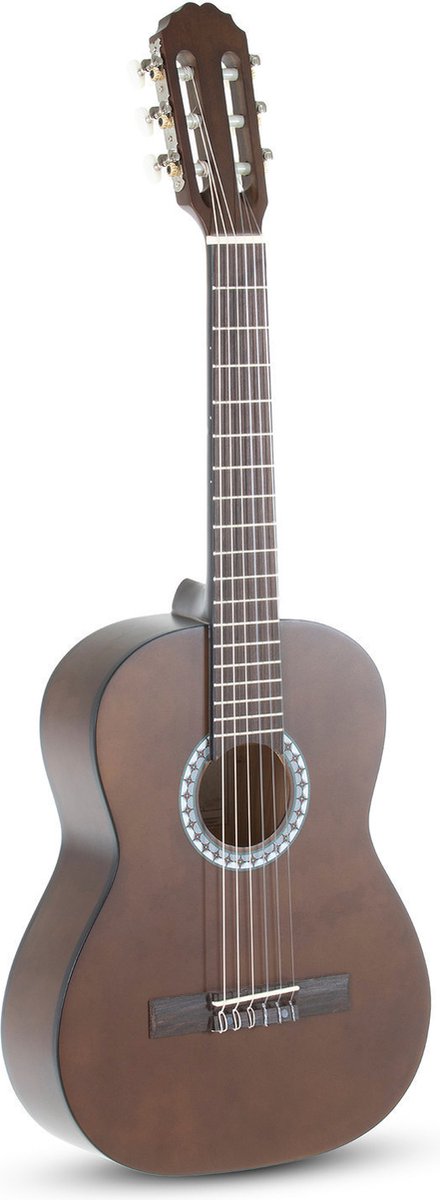 Klassieke gitaar Basic 1/2 walnootkleur - Voor kinderen van 7-9 jaar - Kindergitaar