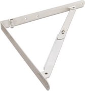DX Plankdrager opklapbaar staal wit gelakt 30x30cm ES 4130B