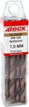 4Tecx Metaalboor 7,5mm Hss Cobalt Per stuk